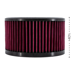 PartzBiz HD TM-1020-BPBK - Trask Big Power Assault Air Filter Cleaner Kit Satin Black High Flow Aluminum PartzBiz HD TM-1020-BPBK - Trask Big Power Assault Air Filter Cleaner Kit Satin Black High Flow Aluminum