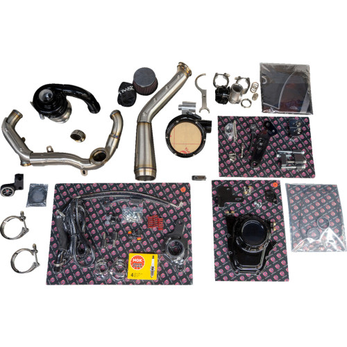 PartzBiz HD: 3492761-Trask Tornado Turbo Perform Kit Pipe Black Brushed Harley Touring Softail 17+ PartzBiz HD: 3492761-Trask Tornado Turbo Perform Kit Pipe Black Brushed Harley Touring Softail 17+