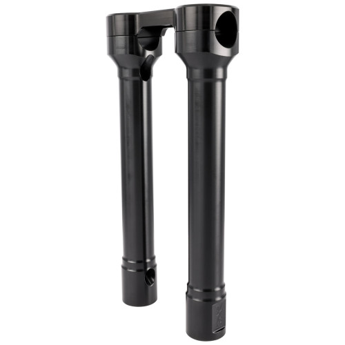 PartzBiz HD: 3492409-Thrashin’ Hole Shot Risers 10” Black Aluminum Pair Top Clamp 1” dia OE Harley PartzBiz HD: 3492409-Thrashin’ Hole Shot Risers 10” Black Aluminum Pair Top Clamp 1” dia OE Harley
