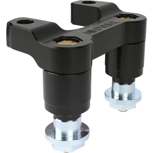PartzBiz HD: 3492556-Thrashin' Road Glide Riser Adapter Kit Black Aluminum Harley Road Glide 15-20 PartzBiz HD: 3492556-Thrashin' Road Glide Riser Adapter Kit Black Aluminum Harley Road Glide 15-20