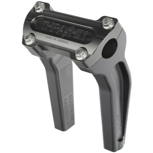 PartzBiz HD: 3492509-Thrashin’ OG Risers 6.5” Black Aluminum Pair Top Clamp 1” Harley Softail 18-21 PartzBiz HD: 3492509-Thrashin’ OG Risers 6.5” Black Aluminum Pair Top Clamp 1” Harley Softail 18-21