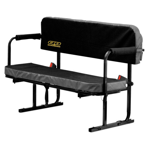 PartzBiz HD: 3452696-QuadBoss Quad Boss UTV ATV SXS Black Rear Bed Jump Seat Bench Universal TX310 PartzBiz HD: 3452696-QuadBoss Quad Boss UTV ATV SXS Black Rear Bed Jump Seat Bench Universal TX310