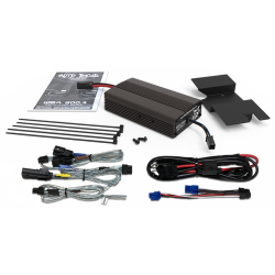 PartzBiz HD WBA 300.2 - Hogtunes Wild Boar 300 Watt Amp 2 Channel Front Rear Audio Harley Touring 2014+