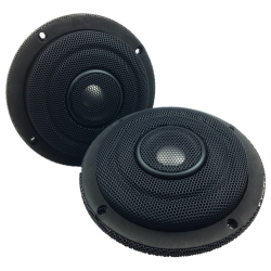 PartzBiz HD WBC 1654 - Hogtunes Wild Boar 200 Watt Front Speakers Upgrade Pair Set Harley Touring 2014+