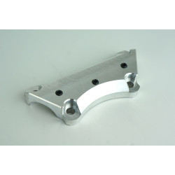 PartzBiz HD WO538 - Wild 1 One Sure Grip 1 ชิ้นแฮนด์แคลมป์ด้านบน 1998-2013 Harley Touring