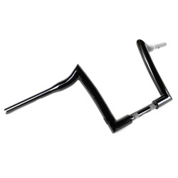 PartzBiz HD hb1805010b - Factory 47 Classic 47 Ape Hanger แฮนด์บาร์ 10‚” 1-1/4‚” Harley Softail Dyna สีดำ PartzBiz HD hb1805010b - Factory 47 Classic 47 Ape Hanger แฮนด์บาร์ 10‚” 1-1/4‚” Harley Softail Dyna สีดำ