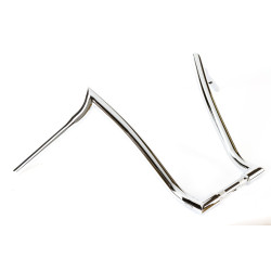 PartzBiz HD hb1905018c - Factory 47 Nomad Ape Hanger Handlebars 1-1/2” 18” Chrome Harley Softail