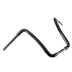 PartzBiz HD hb3005016b - Factory 47 Vicla Ape Hanger Handlebars 16” 1-1/2” Black Harley Softail FLHR