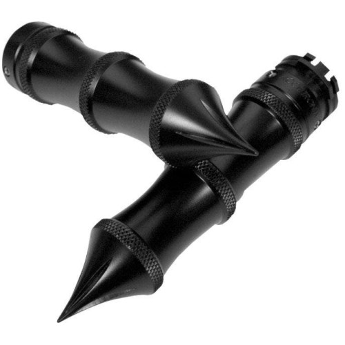 PartzBiz HD: 4425046-Accutronix Black Knurled Diamond Custom 1" Grips Harley Cable Throttle PartzBiz HD: 4425046-Accutronix Black Knurled Diamond Custom 1" Grips Harley Cable Throttle