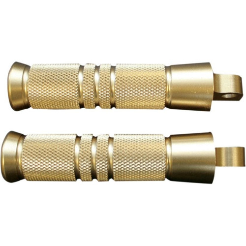 PartzBiz HD: 4424988-Accutronix RP111-KG5 Brass Foot Pegs & Shifter Brake Driver Pegs Male Mount 1620-1040 16201040