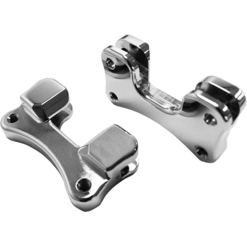 PartzBiz HD: 4424990-Drag Specialties Chrome 21” ขายึดบังโคลนสำหรับ Harley Touring 2014 - 1410-0095