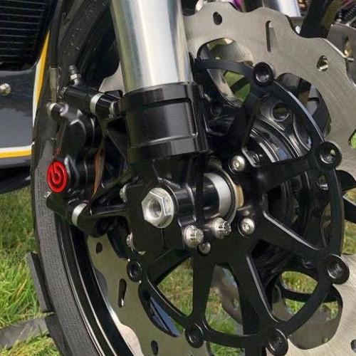 PartzBiz HD: 4424831-Alloy Art 49RBMR-1 Clear Right Radial Caliper Mounting Kit for 49mm Lower Legs 1701-0651 17010651 upgrade best for replacement suspension Front brembo PartzBiz HD: 4424831-Alloy Art 49RBMR-1 Clear Right Radial Caliper Mounting Kit for 49mm Lower Legs 1701-0651 17010651 upgrade best for replacement suspension Front brembo