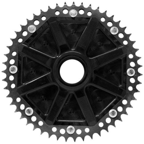 PartzBiz HD: 4424818-Alloy Art G2UCC51-11 Black Cush Drive Carrier 51T Chain Conversion System Univ