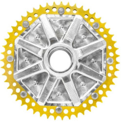 PartzBiz HD DS12102500 - Alloy Art G2UCC53-32 Gold Cush Drive Carrier 53T ระบบการแปลงโซ่ Univ PartzBiz HD DS12102500 - Alloy Art G2UCC53-32 Gold Cush Drive Carrier 53T ระบบการแปลงโซ่ Univ