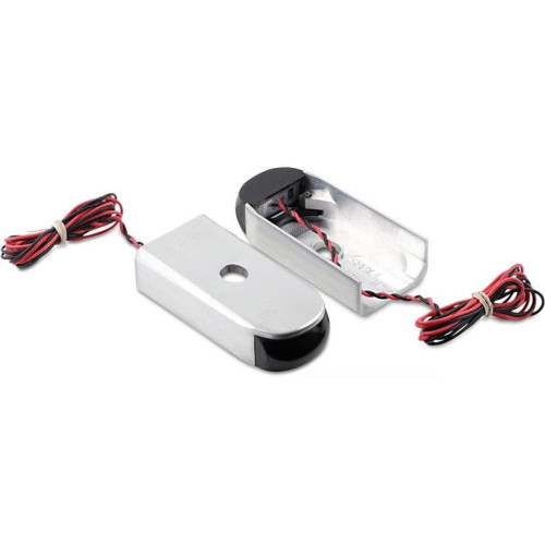 PartzBiz HD: 4424754-Alloy Art SSL-LG-2C Aluminum Smoke Red LED Marker Light 18-19 H-D Softail FXLR Motorcycle Fender Brake Running Light Turn Signal Custom Replacement Universal 12V Lighting Upgrade Replacement 2020-1790 20201790 PartzBiz HD: 4424754-Alloy Art SSL-LG-2C Aluminum Smoke Red LED Marker Light 18-19 H-D Softail FXLR Motorcycle Fender Brake Running Light Turn Signal Custom Replacement Universal 12V Lighting Upgrade Replacement 2020-1790 20201790