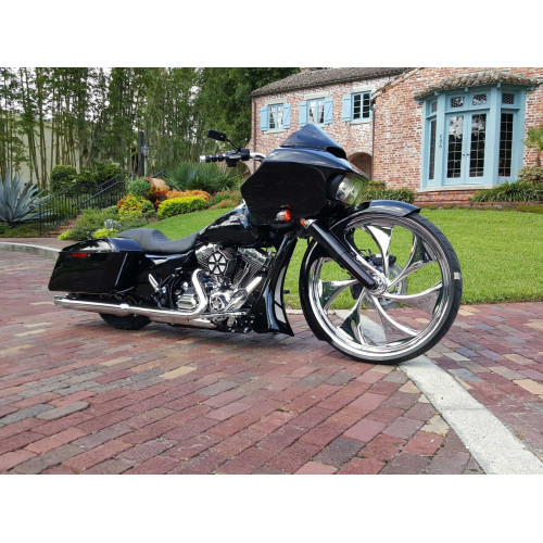 PartzBiz HD: 4424662-American Suspension Bolt ON Extanded Neck Kit 26" Wheel Harley Touring 91-08 PartzBiz HD: 4424662-American Suspension Bolt ON Extanded Neck Kit 26" Wheel Harley Touring 91-08