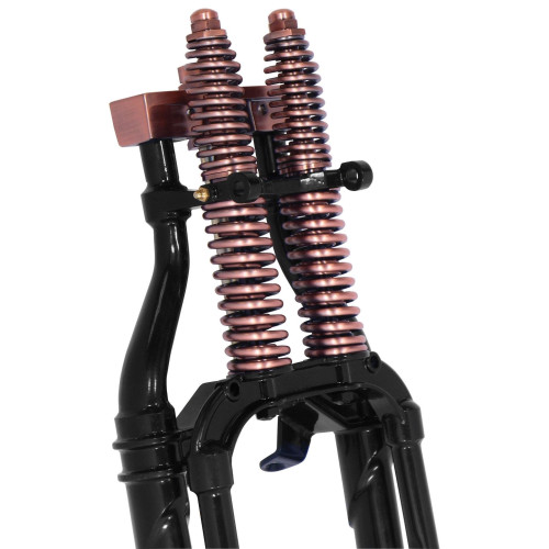 PartzBiz HD: 4424584-Antique Replica Black Copper 18" 4- Stock Harley Springer Fork Front End 35246 54484-97 FXSTS 88-06 SOFTAIL custom classic retro OEM chopper bagger PartzBiz HD: 4424584-Antique Replica Black Copper 18" 4- Stock Harley Springer Fork Front End 35246 54484-97 FXSTS 88-06 SOFTAIL custom classic retro OEM chopper bagger