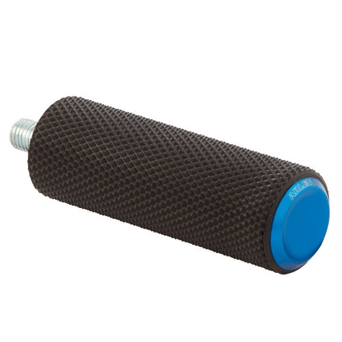 PartzBiz HD: 4424385-Arlen Ness 07-947 Fusion Knurled Shift Peg w/ Billet Blue End Cap Harley 76-Up PartzBiz HD: 4424385-Arlen Ness 07-947 Fusion Knurled Shift Peg w/ Billet Blue End Cap Harley 76-Up