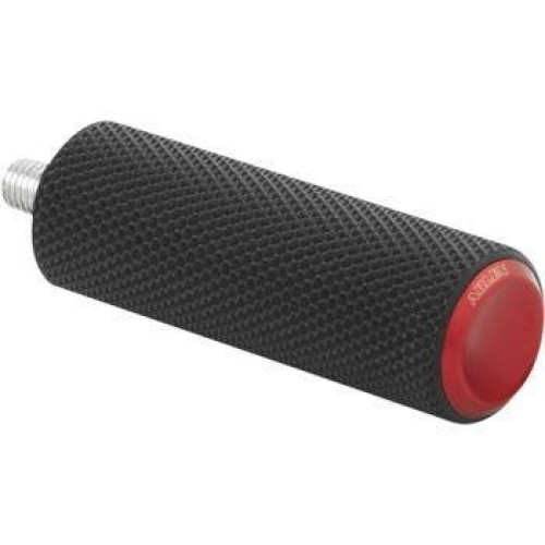 PartzBiz HD: 4424386-Arlen Ness 07-948 Fusion Knurled Shift Peg w/ Billet Red End Cap Harley 76-Up PartzBiz HD: 4424386-Arlen Ness 07-948 Fusion Knurled Shift Peg w/ Billet Red End Cap Harley 76-Up