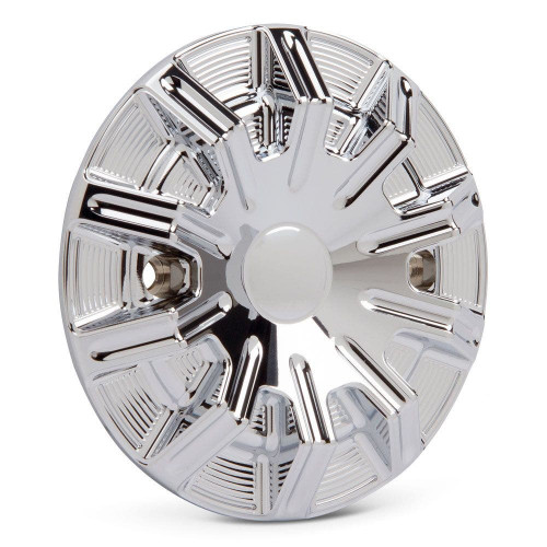 PartzBiz HD: 4424327-Arlen Ness I-1171 Chrome 10-Gauge ฝาครอบสเตเตอร์เครื่องยนต์ Indian Scout Sixty 15-18 | I-1171