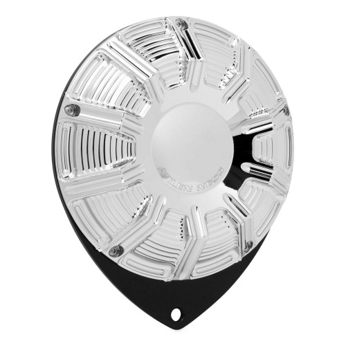 PartzBiz HD: 4424329-Arlen Ness I-1217 Chrome 10-Gauge Thermostat Cover Indian Scout / Sixty 15-18 | I-1217 PartzBiz HD: 4424329-Arlen Ness I-1217 Chrome 10-Gauge Thermostat Cover Indian Scout / Sixty 15-18 | I-1217