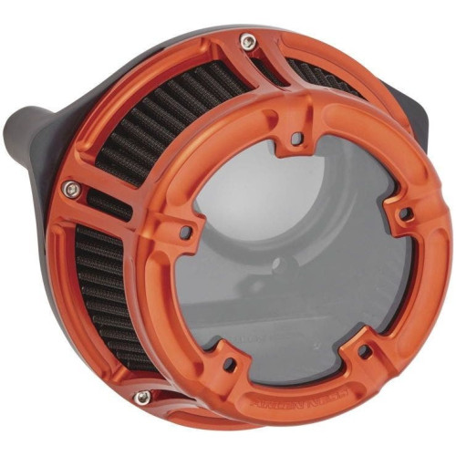 PartzBiz HD: 4424272-Arlen Ness 18-184 Orange Method Clear Sucker Air Cleaner Kit Harley M8 17-Up PartzBiz HD: 4424272-Arlen Ness 18-184 Orange Method Clear Sucker Air Cleaner Kit Harley M8 17-Up