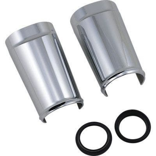 PartzBiz HD: 4424213-Arlen Ness 20-041 Fat Tire Fork Boot Cover Chrome Harley Touring FLH/T 14-Up 0411-0172 04110172 525397 best new custom bagger dresser upgrade
