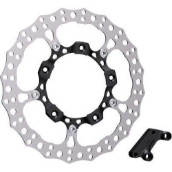 PartzBiz HD AN300-000 - Arlen Ness 300-000 14” Big Brake Rotor Kits Front Left Black Harley Touring FLH/T PartzBiz HD AN300-000 - Arlen Ness 300-000 14” Big Brake Rotor Kits Front Left Black Harley Touring FLH/T
