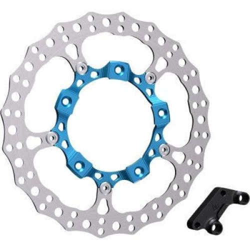 PartzBiz HD: 4424193-Arlen Ness 300-001 14” Big Brake Rotor Kits Front Left Blue Harley Touring FLH/T PartzBiz HD: 4424193-Arlen Ness 300-001 14” Big Brake Rotor Kits Front Left Blue Harley Touring FLH/T