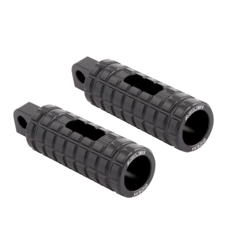 PartzBiz HD: 4424168-Arlen Ness 400-036 Black Speedliner Driver Footpegs for Harley M8 Softail Models | 400-036 PartzBiz HD: 4424168-Arlen Ness 400-036 Black Speedliner Driver Footpegs for Harley M8 Softail Models | 400-036