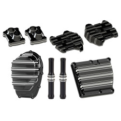 PartzBiz HD AN03-983/ AN18-263/ AN03-863/ AN03-643/ AN12-583 - Arlen Ness ชุดฝาครอบเครื่องยนต์ 10 เกจสีดำ 5 ชิ้น 2017-2018 M8 Harley Touring 03-983 / 18-263 / 03-863 / 03-643 / 12-583 / 0940-1659 / 0940-1663 / 1105-0213 / 0928-0090 / 0940-1661 PartzBiz HD AN03-983/ AN18-263/ AN03-863/ AN03-643/ AN12-583 - Arlen Ness ชุดฝาครอบเครื่องยนต์ 10 เกจสีดำ 5 ชิ้น 2017-2018 M8 Harley Touring 03-983 / 18-263 / 03-863 / 03-643 / 12-583 / 0940-1659 / 0940-1663 / 1105-0213 / 0928-0090 / 0940-1661