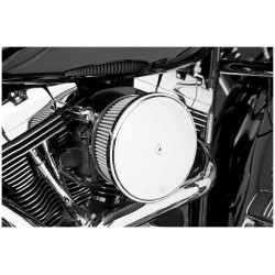 PartzBiz HD TR263306 - ชุดกรองอากาศ Arlen Ness 50-351 Billet Sucker Stage II พร้อมฝาครอบเหล็กเรียบ 263306 PartzBiz HD TR263306 - ชุดกรองอากาศ Arlen Ness 50-351 Billet Sucker Stage II พร้อมฝาครอบเหล็กเรียบ 263306