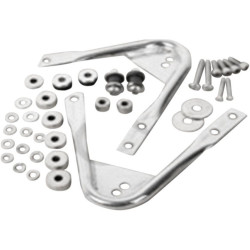 PartzBiz HD AN60-173 - Arlen Ness 60-173 Chrome Tour Pack Tour Pak ชุดอุปกรณ์เชื่อมต่อ Harley 97-08