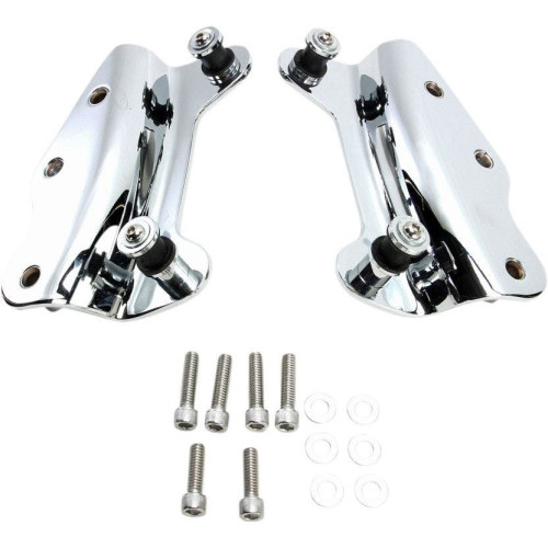 PartzBiz HD: 4424074-Arlen Ness 60-174 Chrome Tour Pack Tour Pak ชุดอุปกรณ์เชื่อมต่อ Harley 09-13 PartzBiz HD: 4424074-Arlen Ness 60-174 Chrome Tour Pack Tour Pak ชุดอุปกรณ์เชื่อมต่อ Harley 09-13