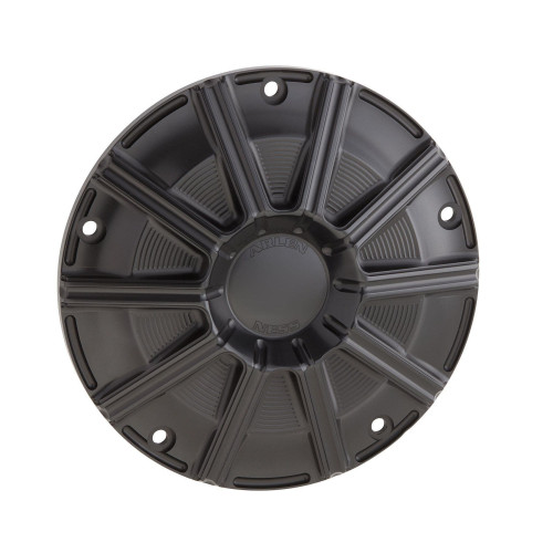 PartzBiz HD: 4424037-Arlen Ness 700-016 สีดำ 10-Gauge Derby Cover Billet Harley Twin Cam 99-17
