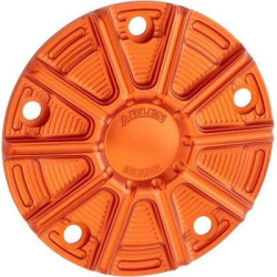 PartzBiz HD AN700-029 - Arlen Ness 700-029 10-Gauge Point Cover สีส้ม Harley Twin Cam 99-17 0940-1919 09401919 electra road street glide king fat boy bob Heritage deluxe touring softail