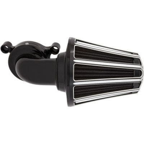 PartzBiz HD: 4424024-Arlen Ness 81-035 Black Aluminum 10 Gauge Monster Sucker Air Cleaner Harley M8 Touring Softail Best New Performance Custom Accessories Upgrade Replacement Bagger Dresser Engine Motor Intake