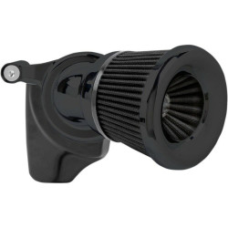 PartzBiz HD AN81-202 - Arlen Ness 81-202 Black Velocity 65 Degree Air Cleaner 08-16 Harley Davidson Touring Bagger Dresser Softail Dyna FXD FLST FXST FLHT FLHX FLTR FLHR 264371 1010-2455 10102455