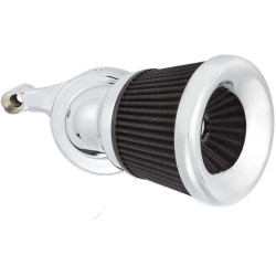 PartzBiz HD AN81-203 - Arlen Ness 81-203 Chrome Velocity 65 Degree Air Cleaner 08-16 Harley Davidson Touring Bagger Dresser Softail Dyna FXD FLST FXST FLHT FLHX FLTR FLHR 264372 1010-2456 10102456