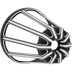 PartzBiz HD AN81-100 - Arlen Ness Black 10 Gauge Cover for Monster Sucker Air Cleaners Harley  | 81-100