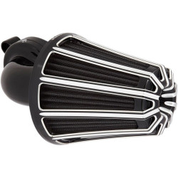 PartzBiz HD AN81-007 - Arlen Ness Black 10 Gauge Monster Sucker Air Cleaner Harley Touring TBW 08-16 | 81-007