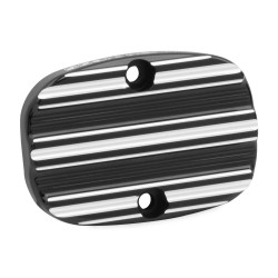 PartzBiz HD AN03-233 - Arlen Ness Black 10 Gauge Rear Brake Master Cylinder Cover FLH/T 08-16 | 03-233 PartzBiz HD AN03-233 - Arlen Ness Black 10 Gauge Rear Brake Master Cylinder Cover FLH/T 08-16 | 03-233