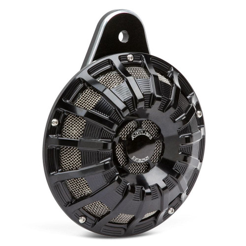 PartzBiz HD: 4423927-Arlen Ness Black 15 Spoke Horn 110dB 12V Harley 07-19 XL 91+ Big Twin 264367 PartzBiz HD: 4423927-Arlen Ness Black 15 Spoke Horn 110dB 12V Harley 07-19 XL 91+ Big Twin 264367