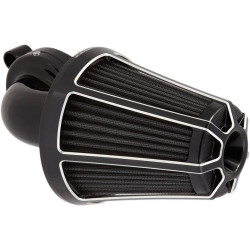 PartzBiz HD AN81-013 - Arlen Ness Black Beveled Monster Sucker Air Cleaner Harley Sportster XL 91-17 | 81-013 PartzBiz HD AN81-013 - Arlen Ness Black Beveled Monster Sucker Air Cleaner Harley Sportster XL 91-17 | 81-013