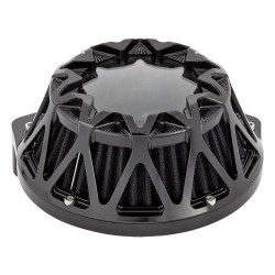 PartzBiz HD AN600-044 - Arlen Ness Black Crossfire Performance Intake Air Cleaner Harley TC 00-17 PartzBiz HD AN600-044 - Arlen Ness Black Crossfire Performance Intake Air Cleaner Harley TC 00-17