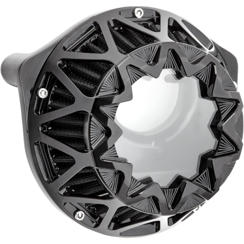 PartzBiz HD: 4423869-Arlen Ness All Black Crossfire Performance Intake Air Cleaner Harley TC 00-17 PartzBiz HD: 4423869-Arlen Ness All Black Crossfire Performance Intake Air Cleaner Harley TC 00-17