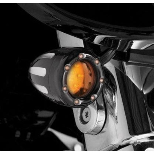 PartzBiz HD: 4423879-เลนส์ Arlen Ness Black Deep Cut Amber & Ring of Fire DF ไฟเลี้ยวสำหรับ Harley | 12-753 PartzBiz HD: 4423879-เลนส์ Arlen Ness Black Deep Cut Amber & Ring of Fire DF ไฟเลี้ยวสำหรับ Harley | 12-753