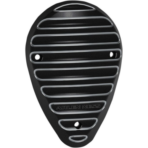 PartzBiz HD: 4423856-Arlen Ness Black Finned Horn Cover Cover Indian w/ 111" Thunderstroke Engine | I-1232 PartzBiz HD: 4423856-Arlen Ness Black Finned Horn Cover Cover Indian w/ 111" Thunderstroke Engine | I-1232