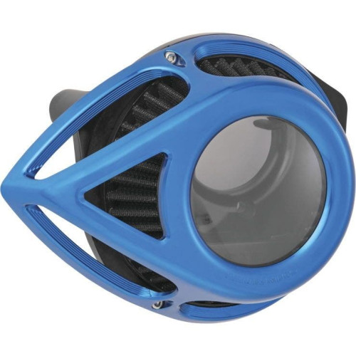 PartzBiz HD: 4423810-Arlen Ness Blue Clear Tear Stage 1 เครื่องฟอกอากาศสำหรับ Harley Sportster XL 91-UP 18-949 PartzBiz HD: 4423810-Arlen Ness Blue Clear Tear Stage 1 เครื่องฟอกอากาศสำหรับ Harley Sportster XL 91-UP 18-949