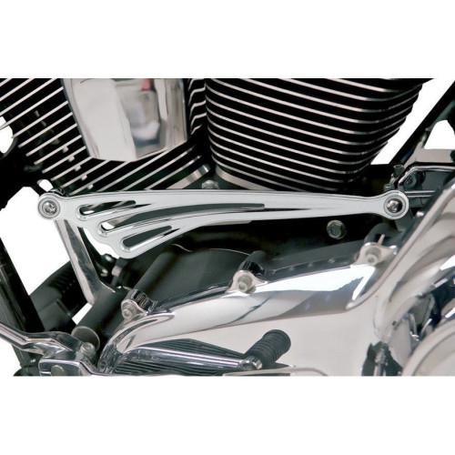 PartzBiz HD: 4423711-Arlen Ness Chrome Deep Cut Flat Shift Linkage for Harley Touring FLH/T 84-15 | 19-912